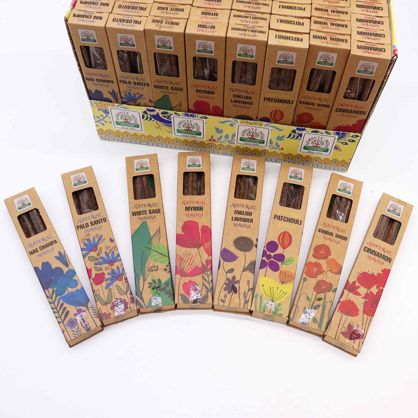 Natural Botanical Masala Incense