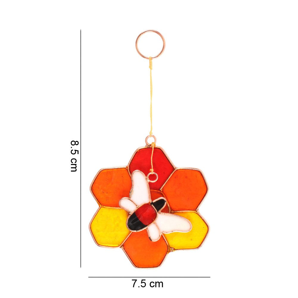 Bee Suncatcher Size
