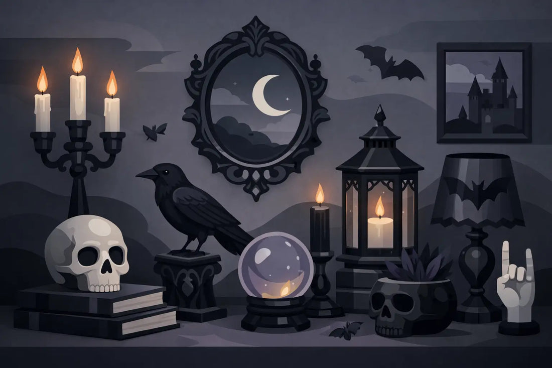 12 Best Gothic Home Accessories for Dark Rooms