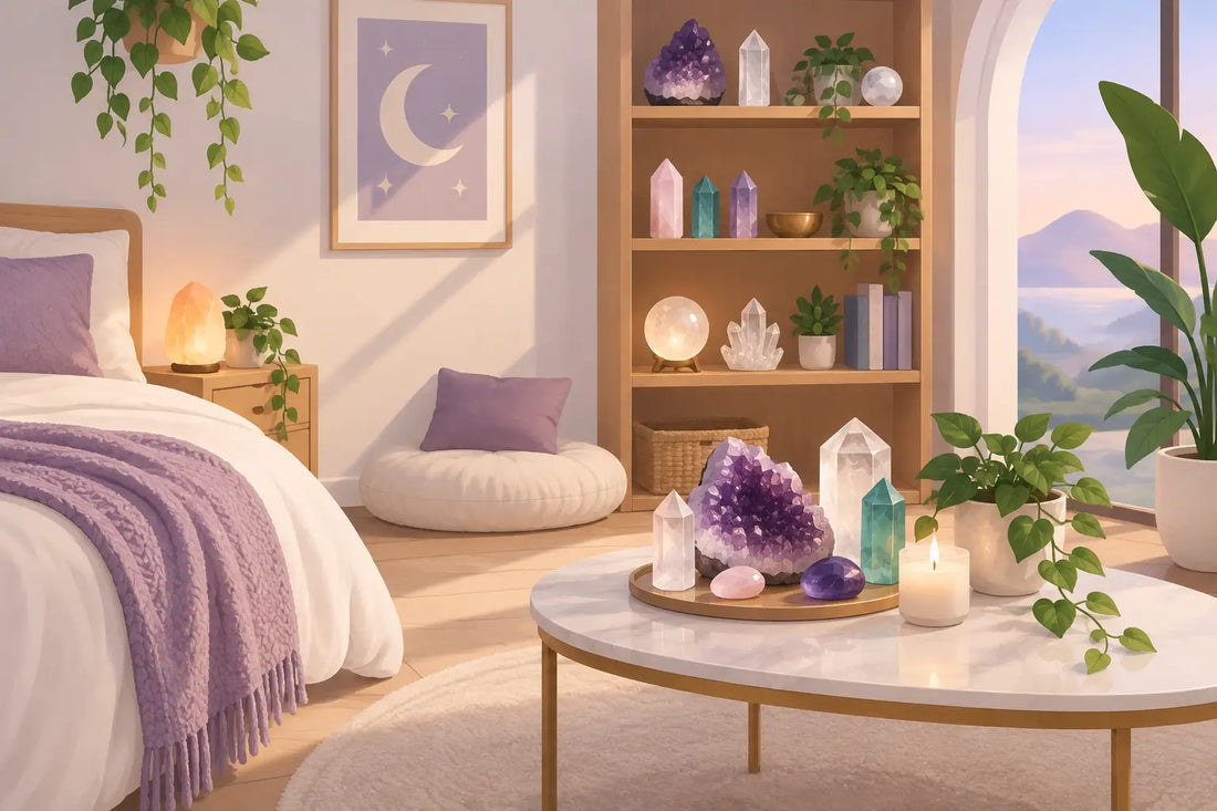 A Guide to Crystal Room Decor That Feels Magical