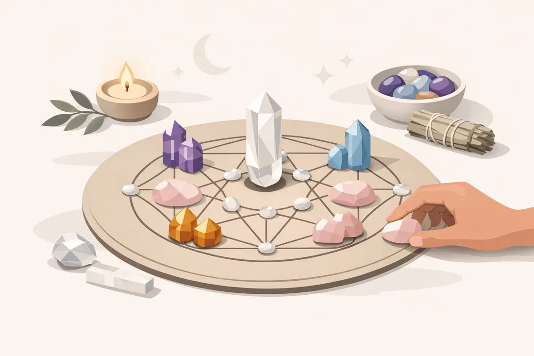 Making Crystal Grids: A Simple Ritual Guide