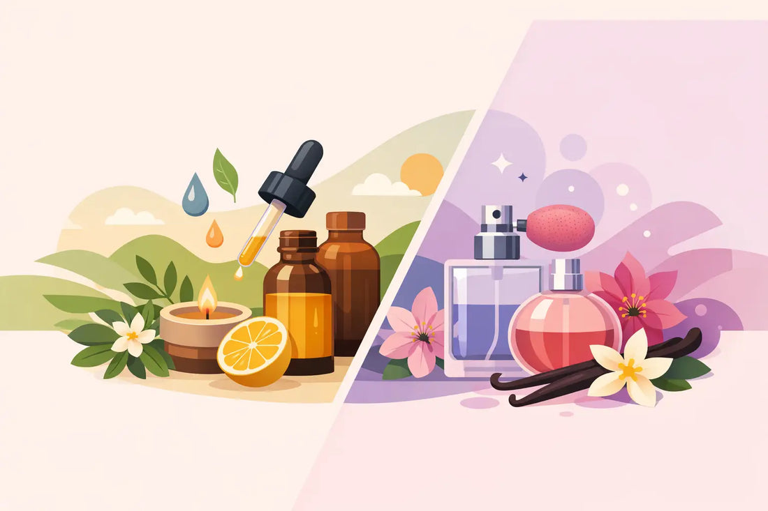Essential Oils Versus Fragrance Oils Explained
