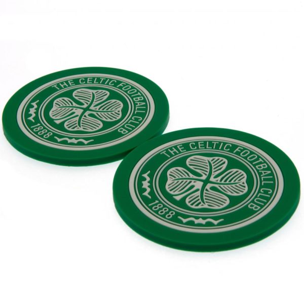 Celtic F.C. Silicon coasters (2pk)
