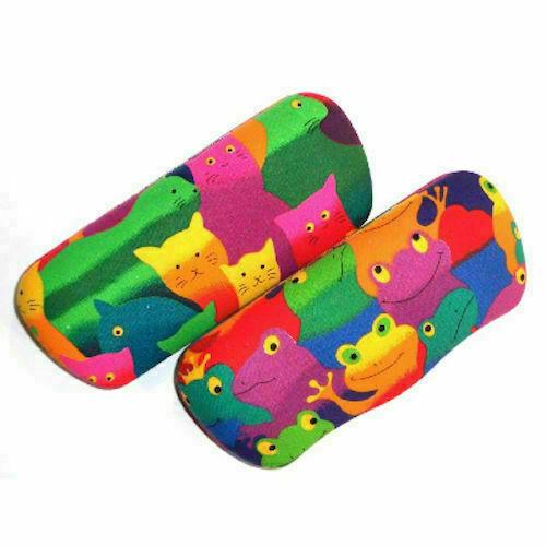 "Cool" Cat and Frog Glasses Cases