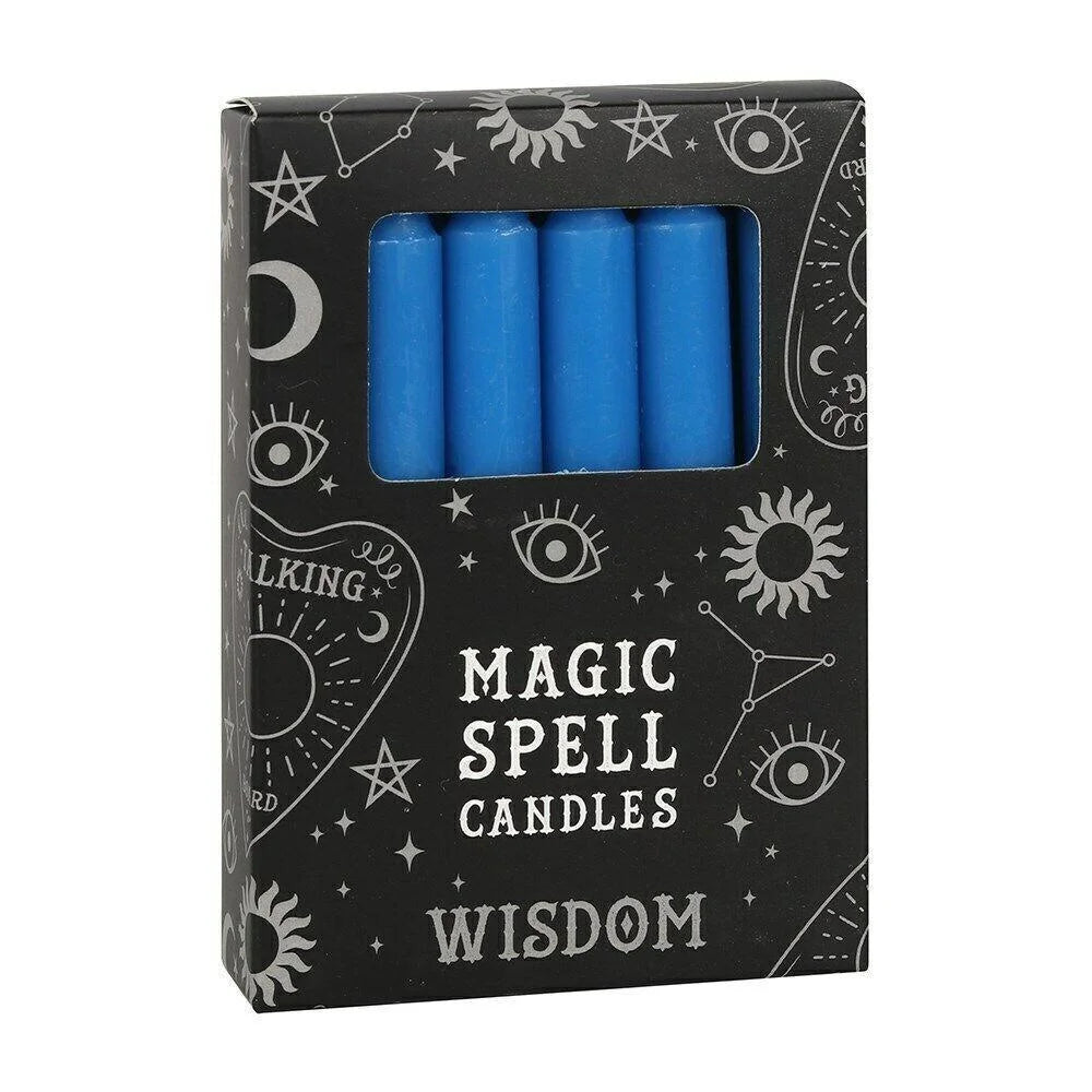 Dark Blue Candles