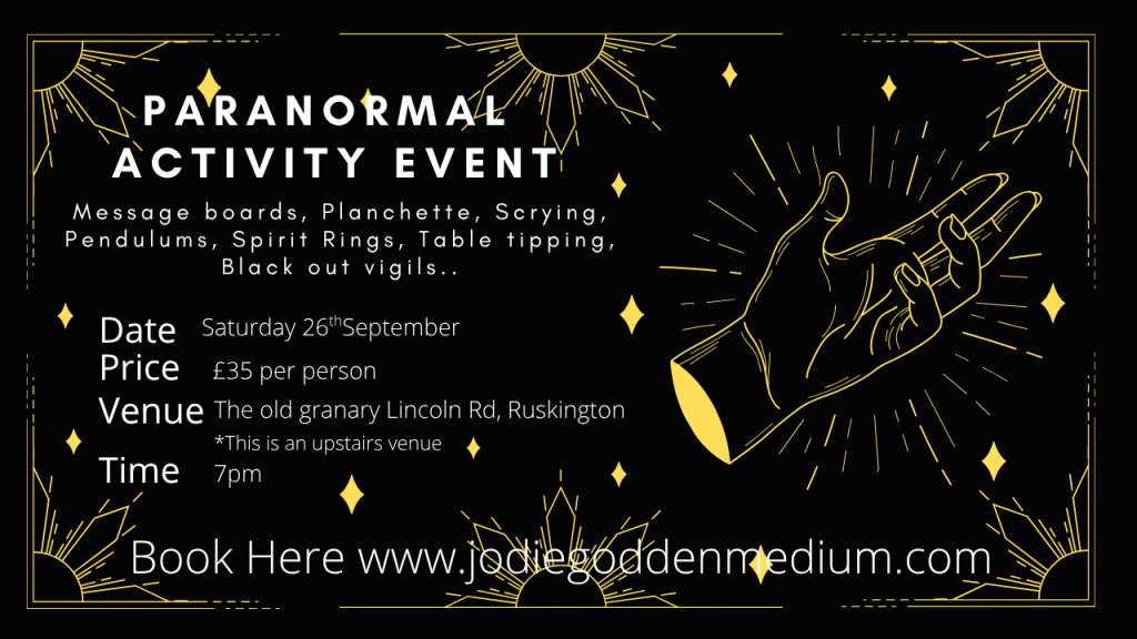 Paranormal Activity Events