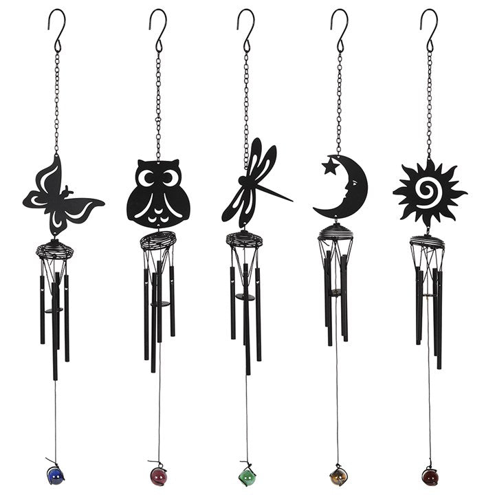 Black Outdoor Windchime