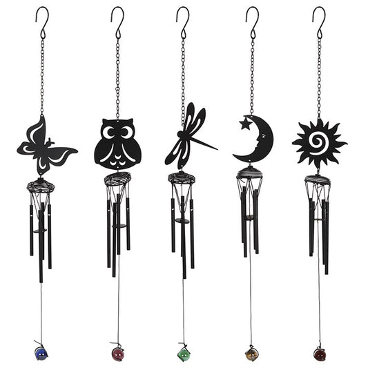Black Outdoor Windchime
